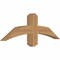 Ekena Millwork Bellingham Timber Gable Bracket, Western Red Cedar, 36"W x 12"H x 3 1/2"D x 3 1/2"F, 8/12 Pitch GBW036X12X0404BEL00SWR - alternate 3